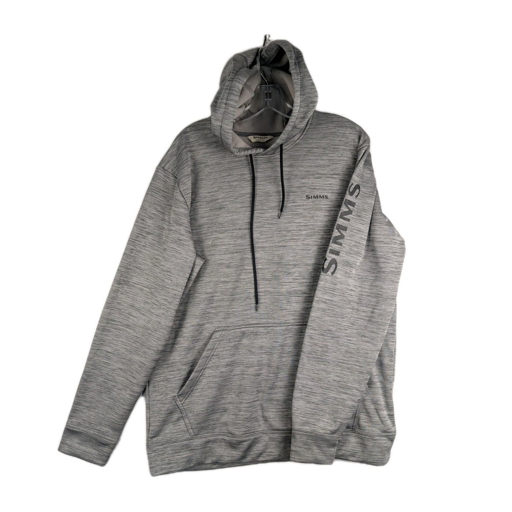 Simms Hoodie Mens Large Challenger Hoody Performance Fly Fishing Outdoors